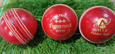 Aver Super Test/ league Red Full Cricket Ball